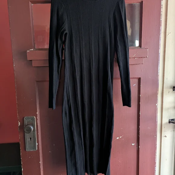 Slinky L''agence Black Knit Dress
